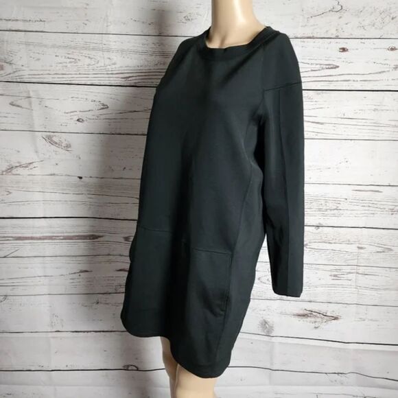 J Brand Black Colleen Long Sleeve Dress Medium EUC - Picture 4 of 6